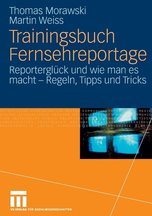 Produktbild: Trainingsbuch Fernsehreportage