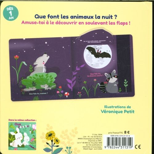 Produktbild: Les animaux de la nuit