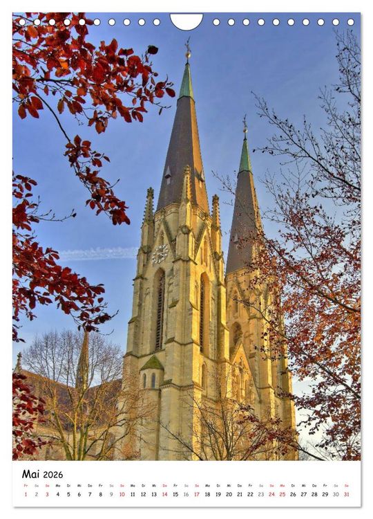 Produktbild: Kreis Coesfeld im M&uuml;nsterland (Wandkalender 2026 DIN A4 hoch), CALVENDO Monatskalender