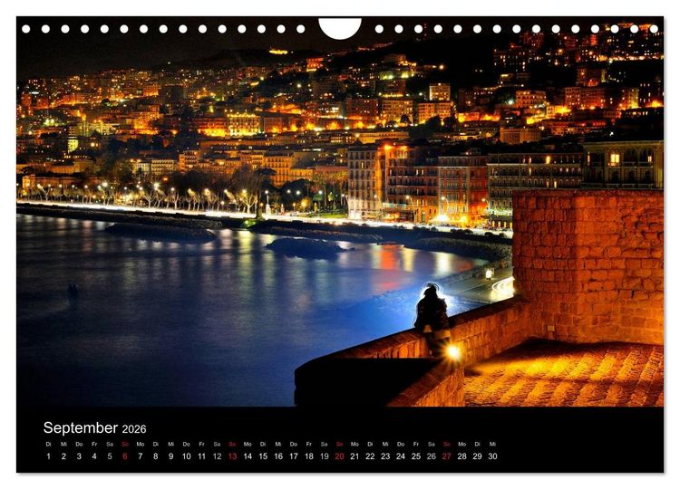 Produktbild: Neapel und Umgebung (Wandkalender 2026 DIN A4 quer), CALVENDO Monatskalender