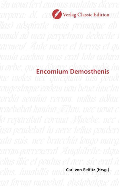 Produktbild: Encomium Demosthenis