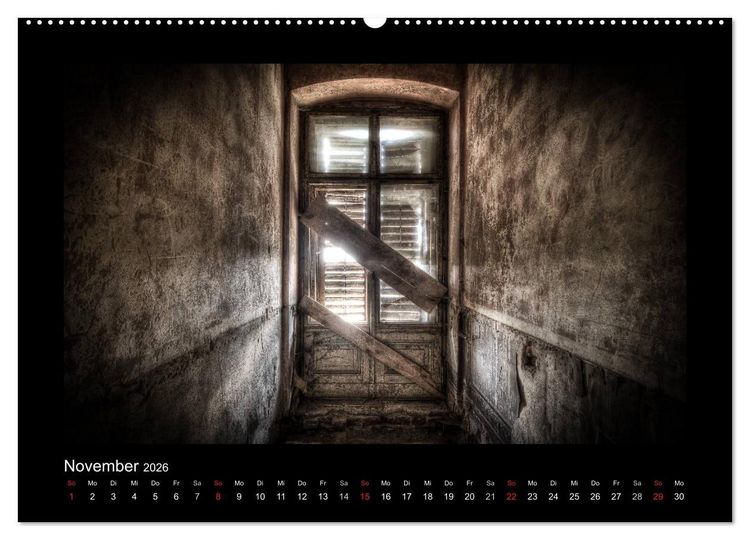 Produktbild: Lost Places - verlassene Orte vergangener Glanz (hochwertiger Premium Wandkalender 2026 DIN A2 quer), Kunstdruck in Hochglanz