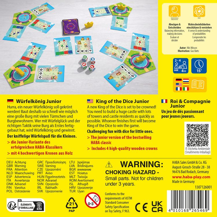 Produktbild: W&uuml;rfelk&ouml;nig Junior