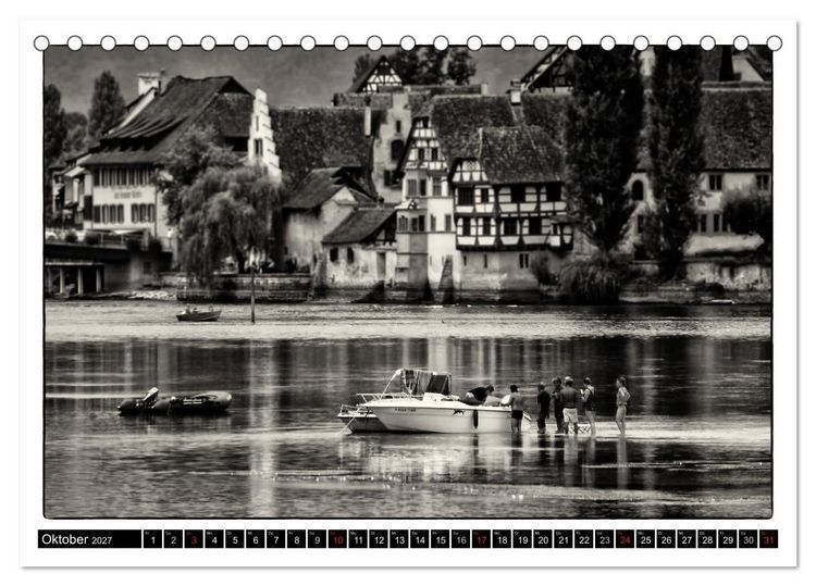 Produktbild: Boden-Seen-Sucht (Tischkalender 2027 DIN A5 quer), CALVENDO Monatskalender