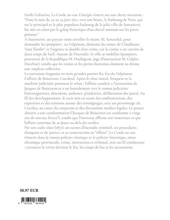 Produktbild: La Corde au cou