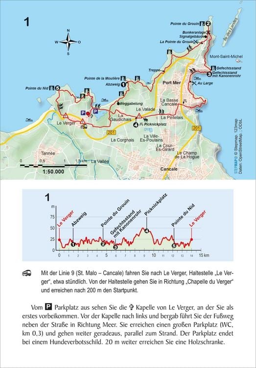 Produktbild: Bretagne 25 Touren zwischen Meer, Wald und Heidekraut