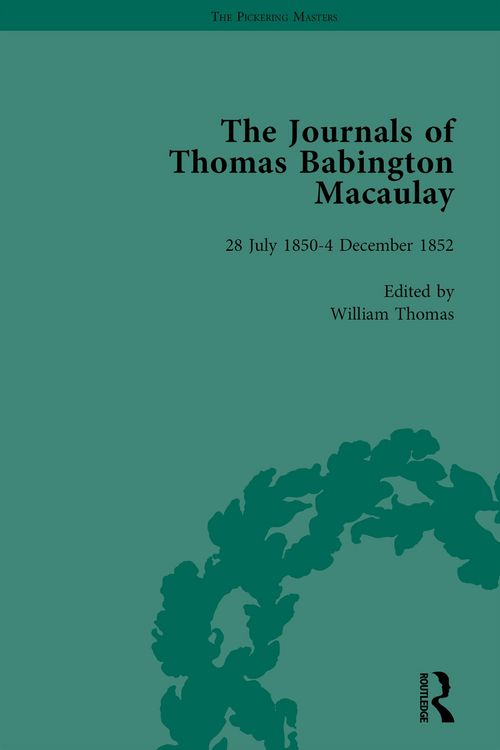Produktbild: The Journals of Thomas Babington Macaulay Vol 3