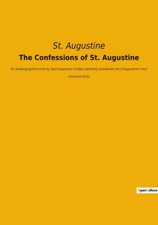 Produktbild: The Confessions of St. Augustine