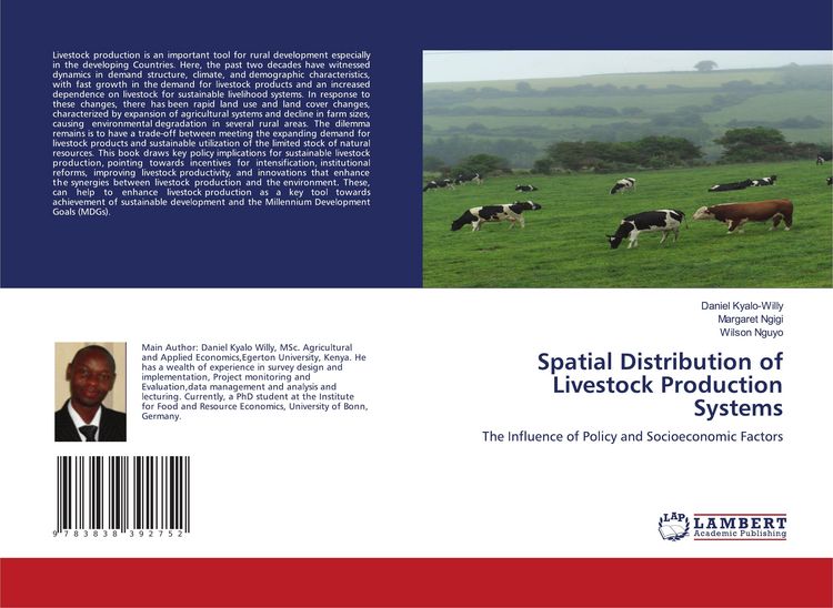 Produktbild: Spatial Distribution of Livestock Production Systems