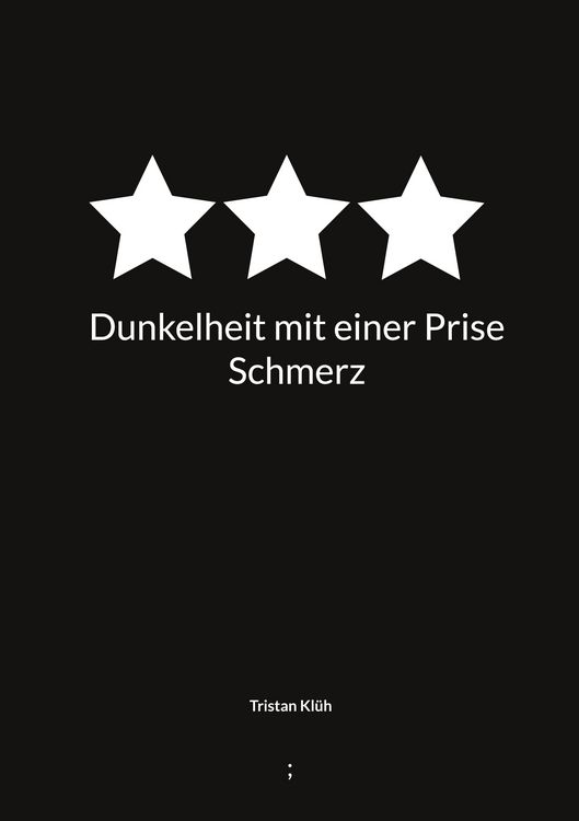 Produktbild: Dunkelheit mit einer Prise Schmerz