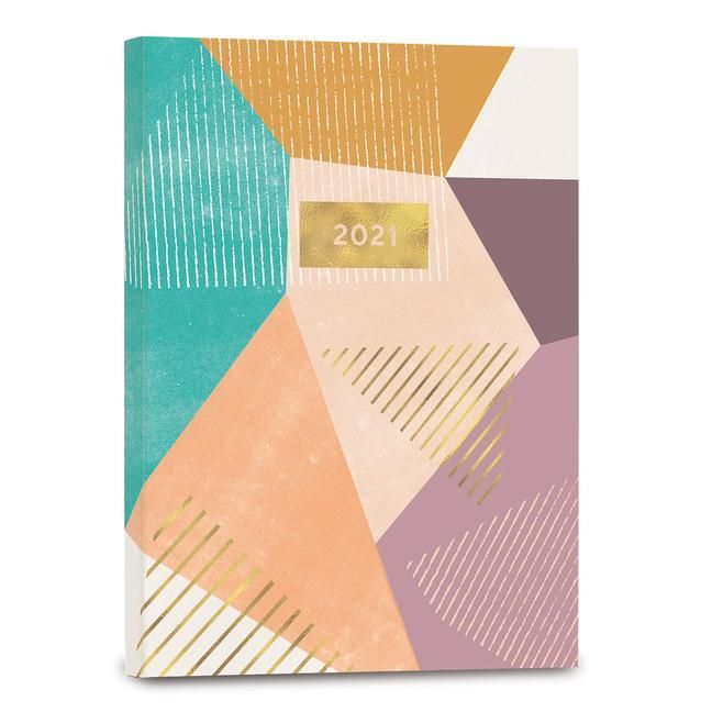 Produktbild: Peach Geometric 2021 Weekly Planner