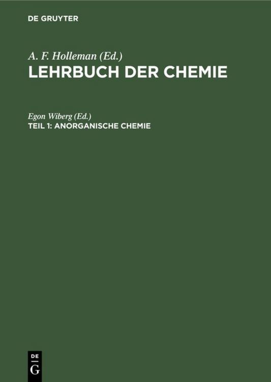 Produktbild: Anorganische Chemie