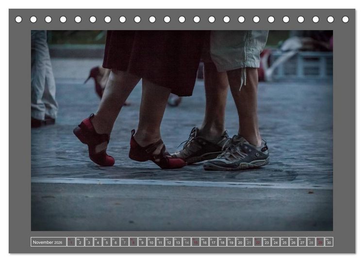 Produktbild: Tango feet (Tischkalender 2026 DIN A5 quer), CALVENDO Monatskalender