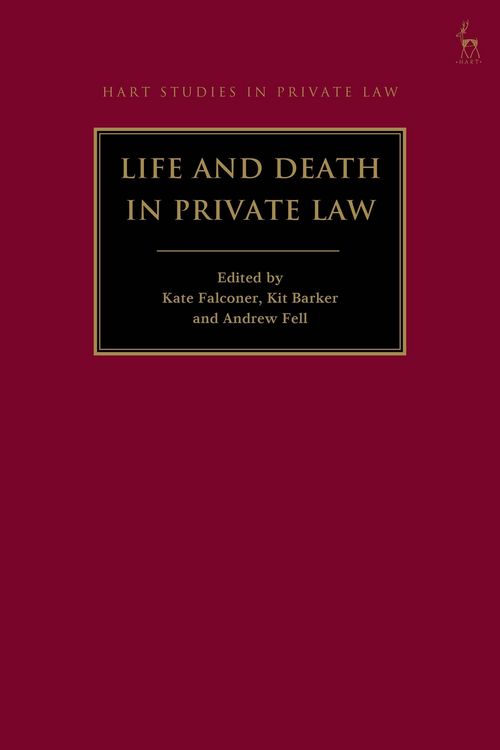 Produktbild: Life and Death in Private Law