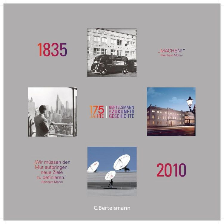 Produktbild: 175 Jahre Bertelsmann - Eine Zukunftsgeschichte