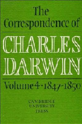 Produktbild: The Correspondence of Charles Darwin: Volume 4, 1847-1850