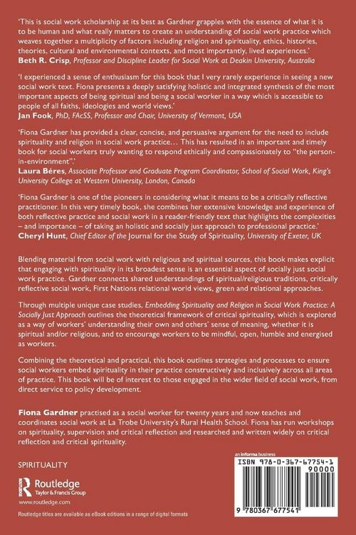 Produktbild: Embedding Spirituality and Religion in Social Work Practice