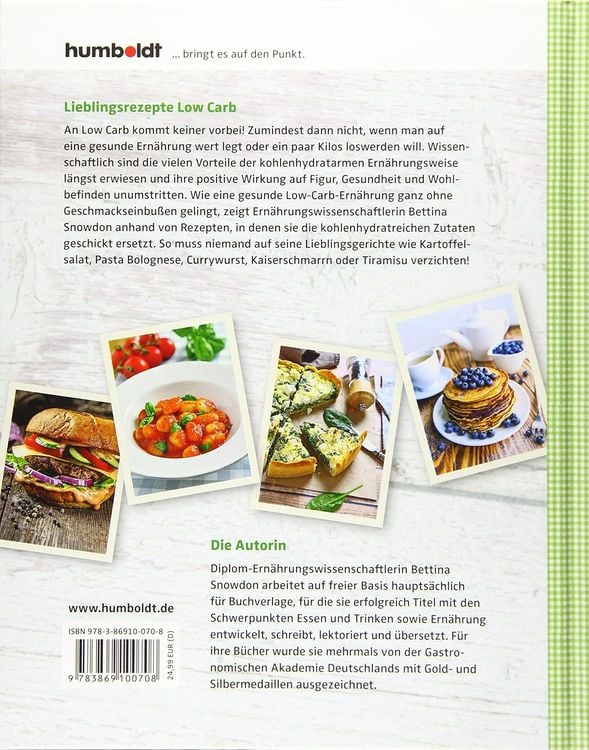 Produktbild: Rezeptklassiker Low Carb