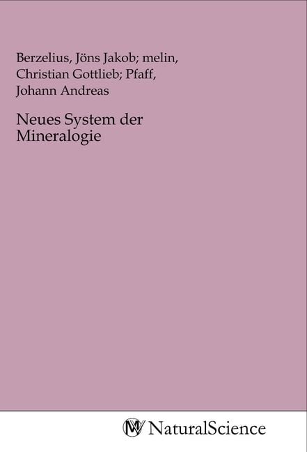 Produktbild: Neues System der Mineralogie