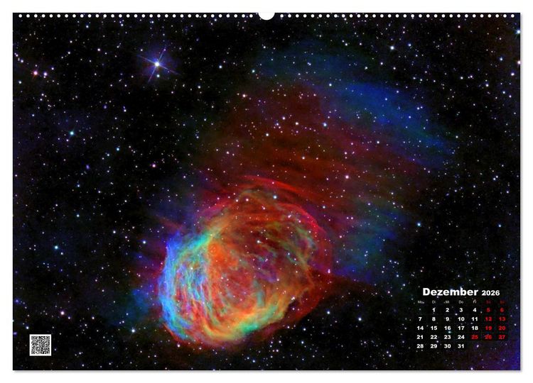 Produktbild: Neue Astrofotos von Stefan Ziegenbalg (hochwertiger Premium Wandkalender 2026 DIN A2 quer), Kunstdruck in Hochglanz