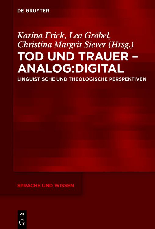 Produktbild: Tod und Trauer &ndash; analog:digital