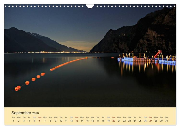 Produktbild: Riva del Garda - the pearl of Lake Garda (Wall Calendar 2026 DIN A3 landscape), CALVENDO 12 Month Wall Calendar