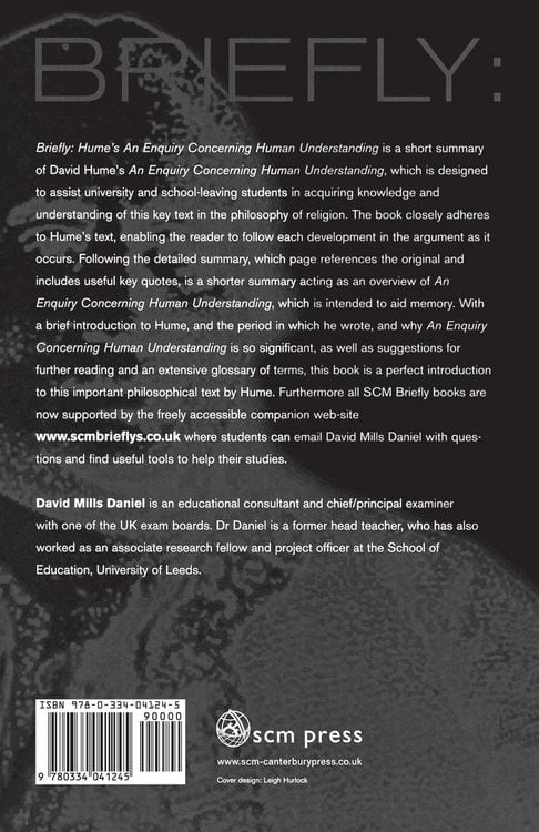 Produktbild: Hume's an Enquiry Concerning Human Understanding