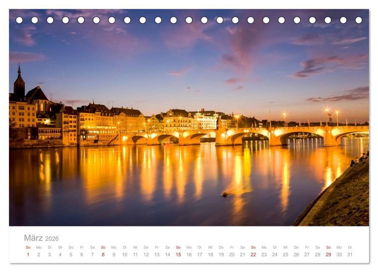 Produktbild: Reise durch die SCHWEIZ (Tischkalender 2026 DIN A5 quer), CALVENDO Monatskalender
