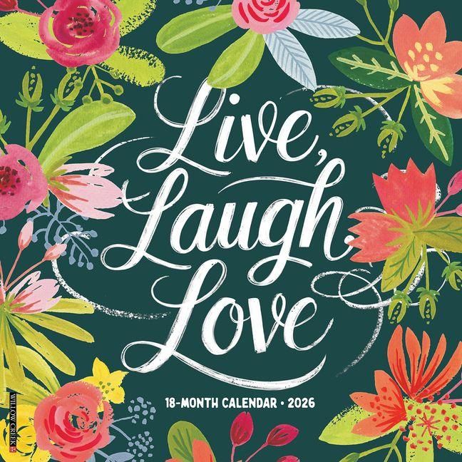 Produktbild: Live, Laugh, Love 2026 Wall Calendar