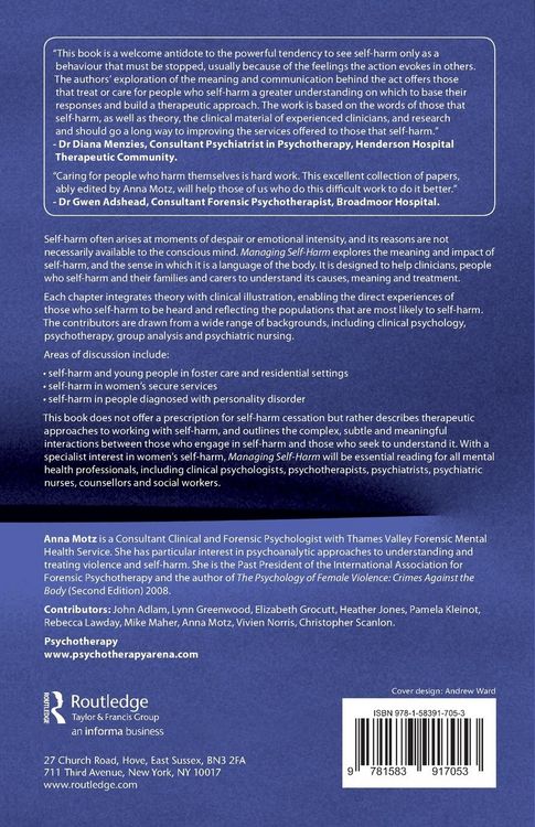 Produktbild: Managing Self-Harm