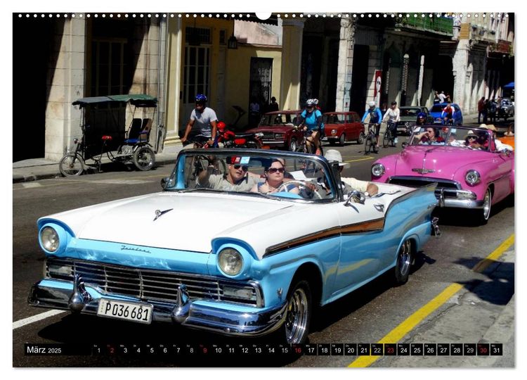 Produktbild: Auto-Legenden Ford Fairlane 500 (hochwertiger Premium Wandkalender 2025 DIN A2 quer), Kunstdruck in Hochglanz
