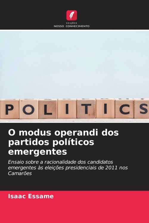 Produktbild: O modus operandi dos partidos pol&iacute;ticos emergentes