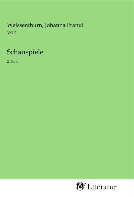 Produktbild: Schauspiele