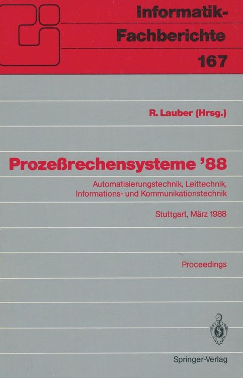 Produktbild: Proze&szlig;rechensysteme '88