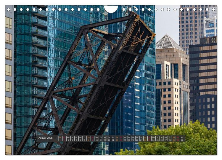 Produktbild: CHICAGO Ungew&ouml;hnliche Momente (Wandkalender 2026 DIN A4 quer), CALVENDO Monatskalender