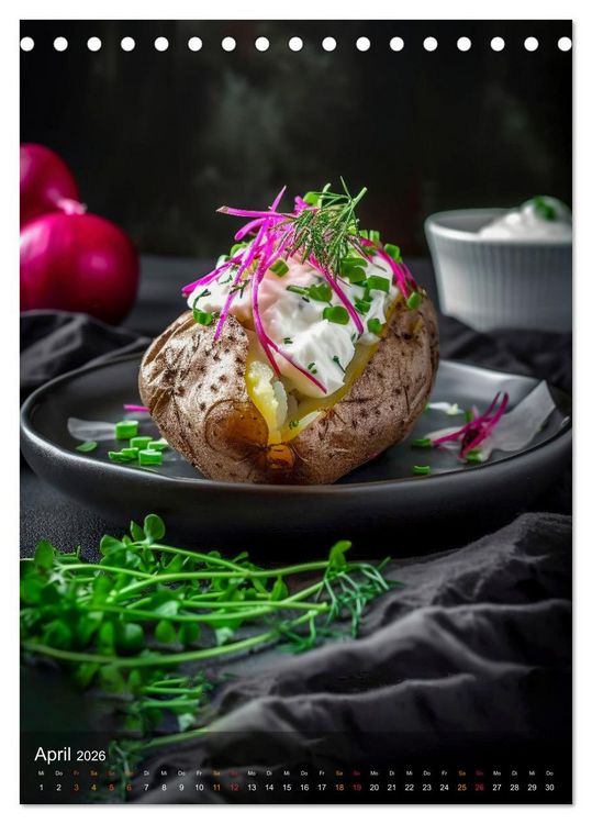 Produktbild: Cooles Fingerfood (Tischkalender 2026 DIN A5 hoch), CALVENDO Monatskalender