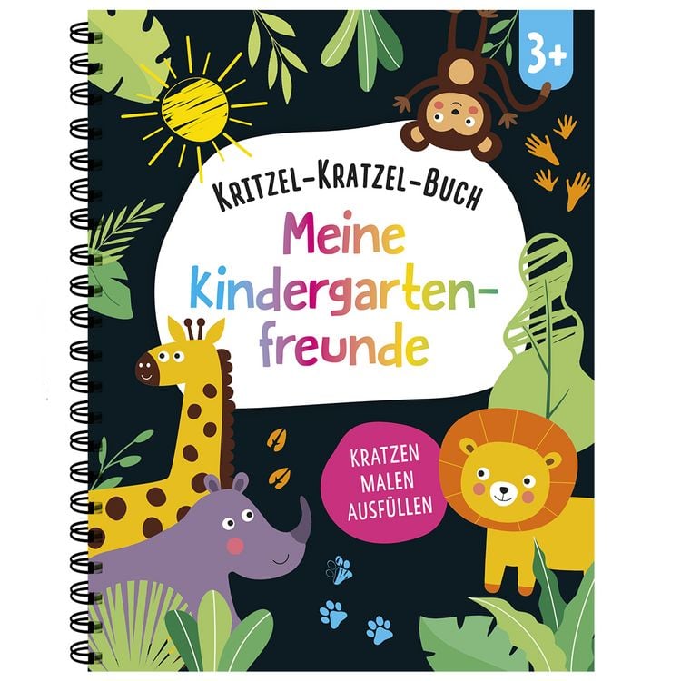 Produktbild: Kritzel-Kratzel-Buch Meine Kindergarten-Freunde