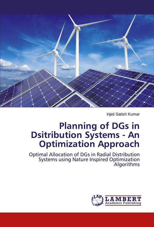 Produktbild: Planning of DGs in Dsitribution Systems - An Optimization Approach