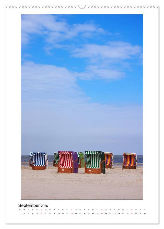 Produktbild: Amrum - Oomram, Kleine Insel - Gro&szlig;e Vielfalt (hochwertiger Premium Wandkalender 2026 DIN A2 hoch), Kunstdruck in Hochglanz