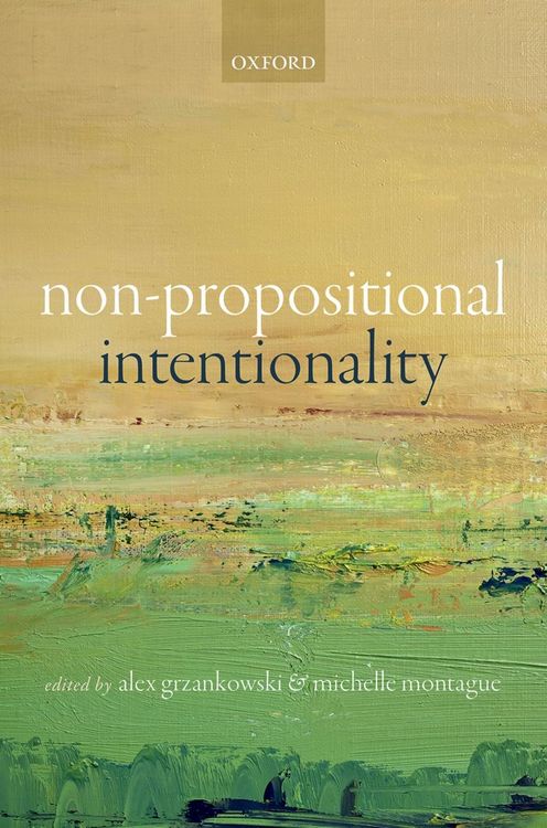 Produktbild: Non-Propositional Intentionality