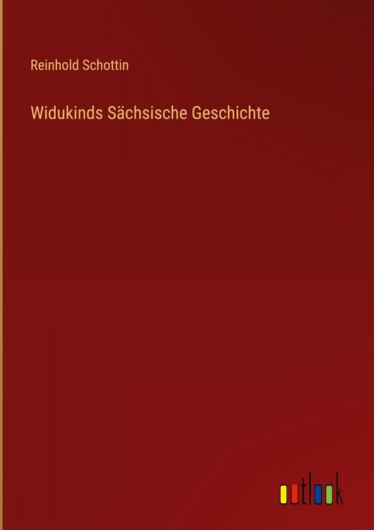 Produktbild: Widukinds S&auml;chsische Geschichte
