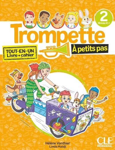 Produktbild: Trompette a petits pas 2: A1.1 - Livre de l'eleve + Cahier d'activites + audio download