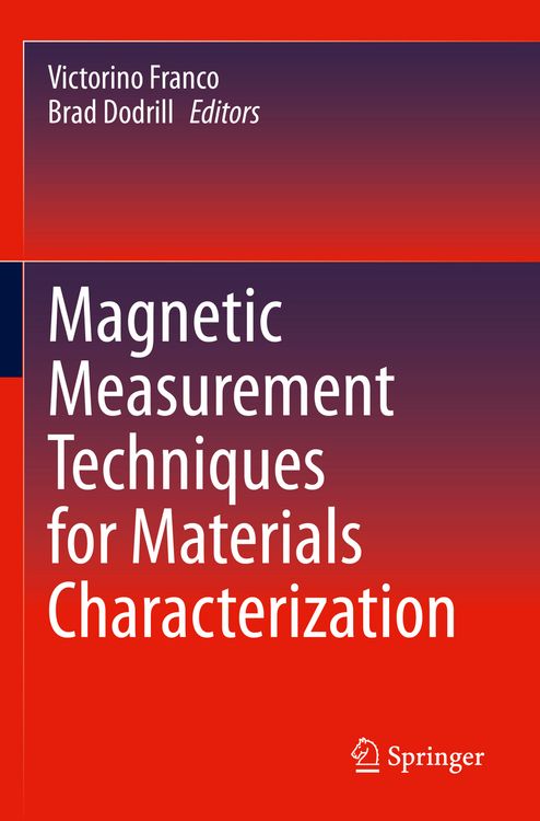 Produktbild: Magnetic Measurement Techniques for Materials Characterization