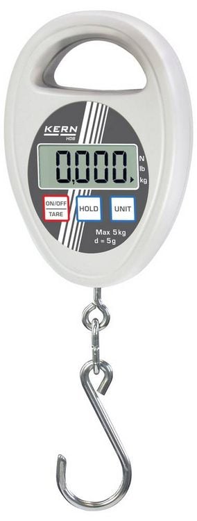 Produktbild: Kern H&auml;ngewaage HDB 10K10N W&auml;gebereich (max.) 10 kg Ablesbarkeit 10 g batteriebetrieben Wei&szlig;