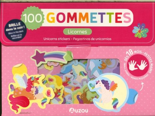 Produktbild: Licornes : 100 gommettes
