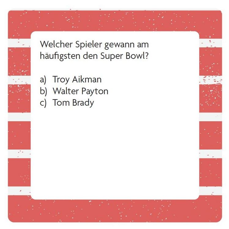 Produktbild: Das American Football-Quiz