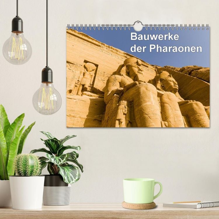 Produktbild: Bauwerke der Pharaonen (Wandkalender 2026 DIN A4 quer), CALVENDO Monatskalender