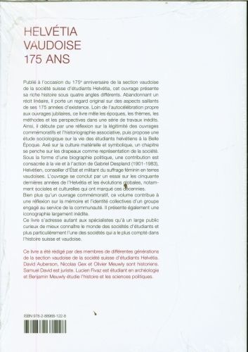 Produktbild: Helv&eacute;tia vaudoise 175 ans : regards sur quatre &eacute;poques 1848-2023