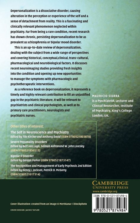 Produktbild: Depersonalization