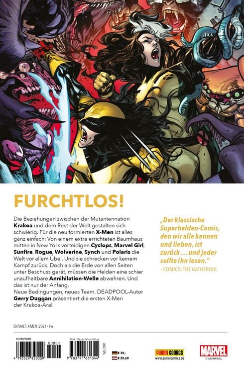 Produktbild: Die furchtlosen X-Men